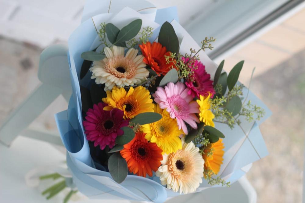 Букет цветов из: Герберы в Варгаши