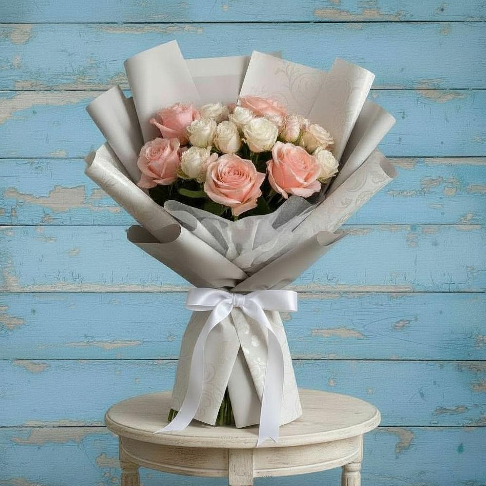 Букет цветов из: Розы в Варгаши