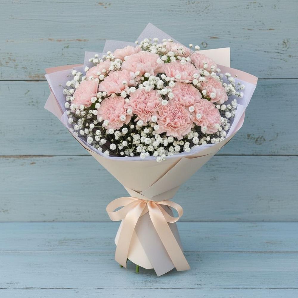 Букет цветов из: Гвоздики в Варгаши