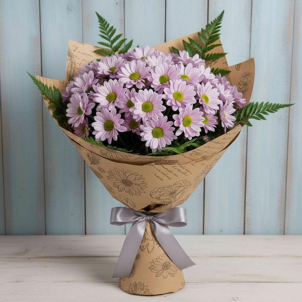 Букет цветов из: Хризантемы в Варгаши