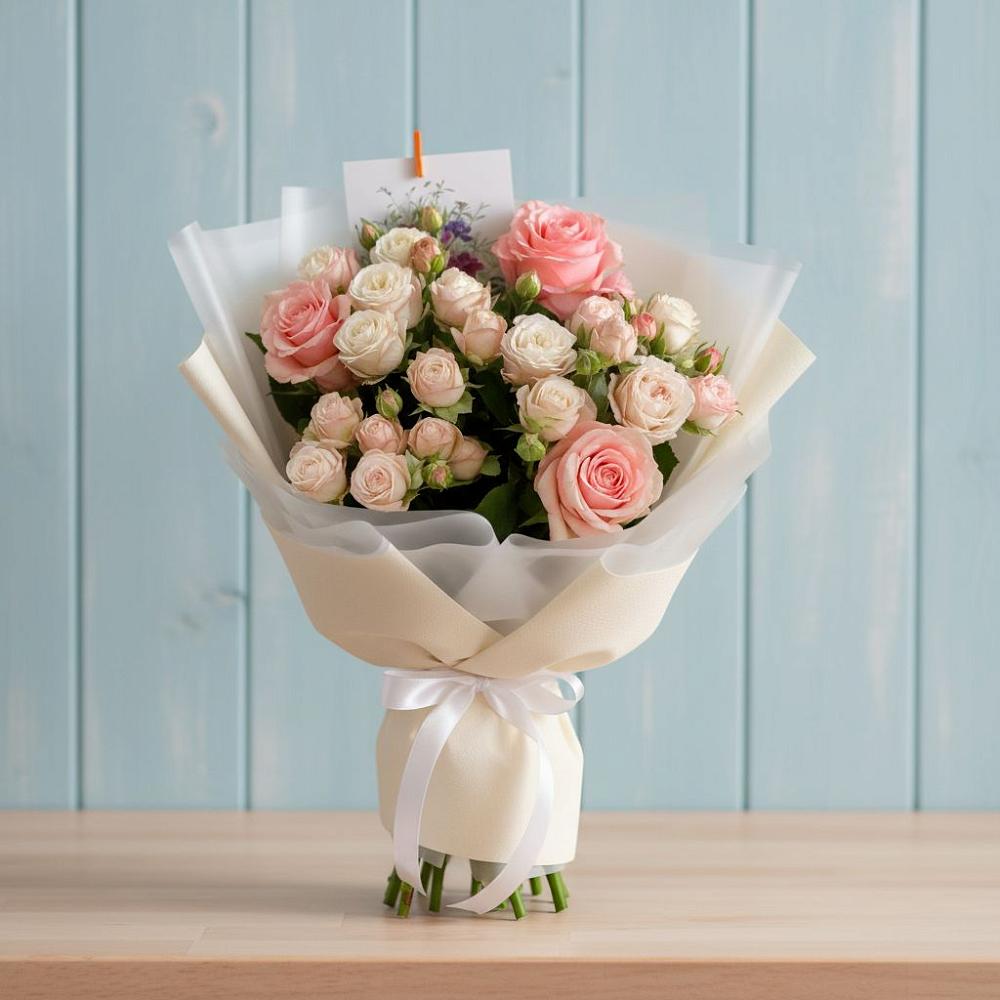 Букет цветов из: Розы в Варгаши