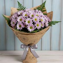 Букет цветов из:  Хризантемы #REPLACE_PRED# Варгаши