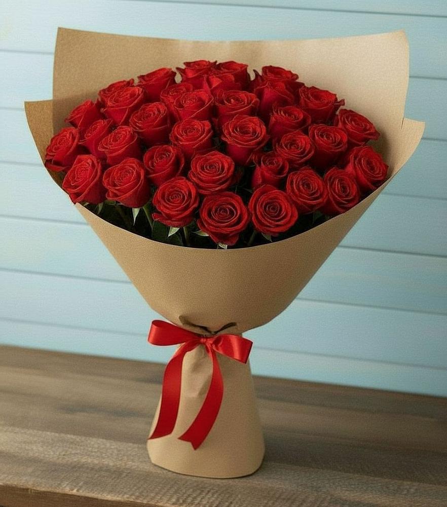 Букет Красные розы Милано в Варгаши