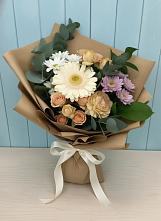 Букет цветов из:  Герберы и Хризантемы #REPLACE_PRED# Варгаши