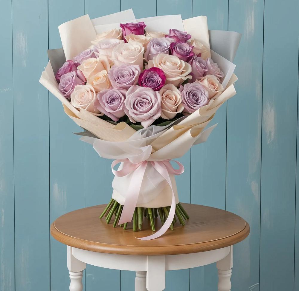 Букет цветов из: Розы в Варгаши