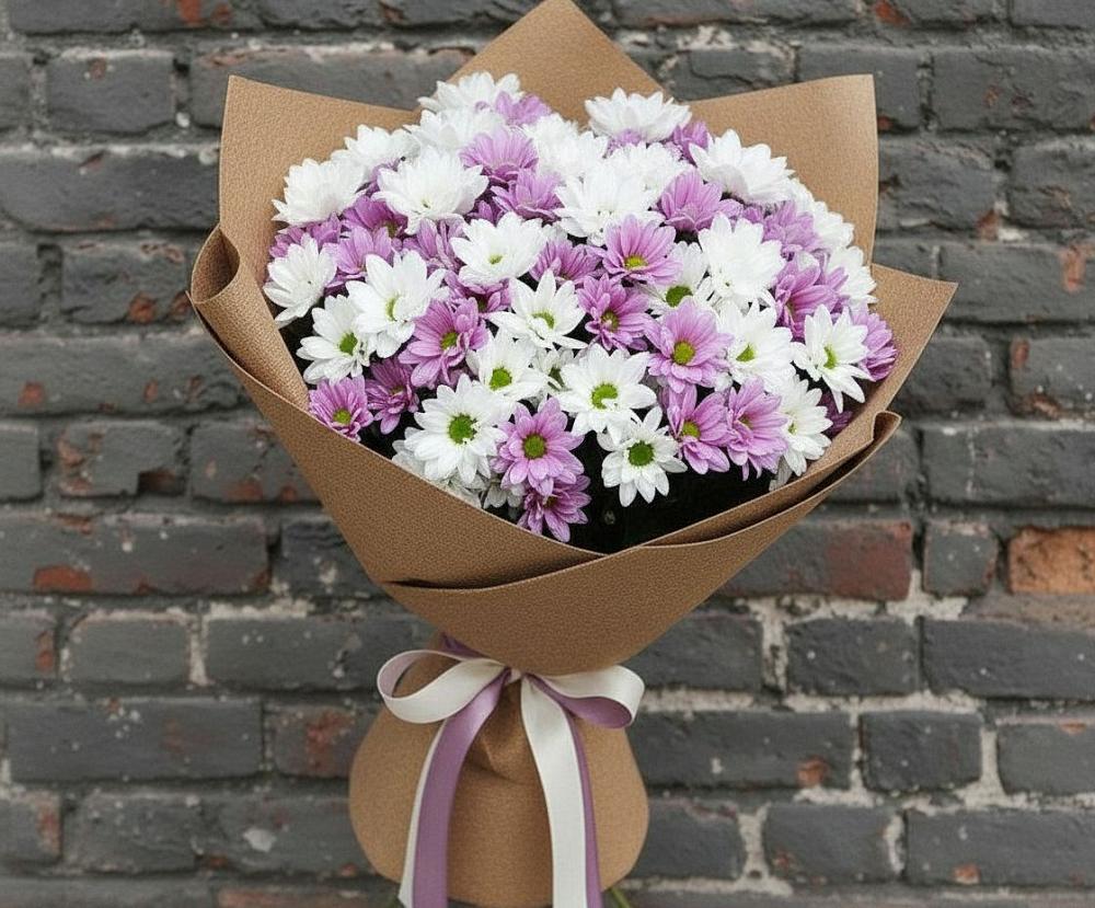 Букет цветов из: Хризантемы в Варгаши
