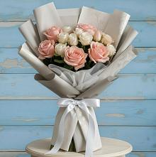 Букет цветов из:  Розы в Варгаши