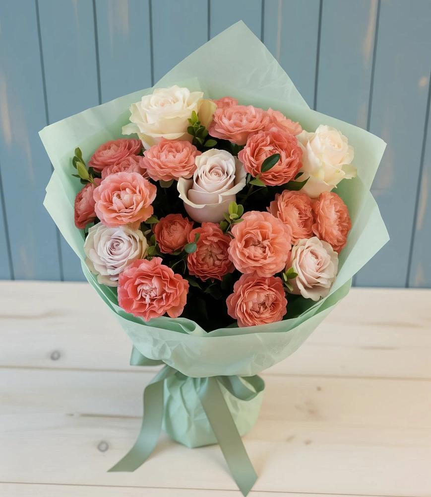 Букет цветов из: Розы в Варгаши