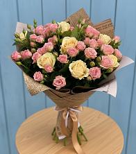 Букет цветов из:  Розы в Варгаши