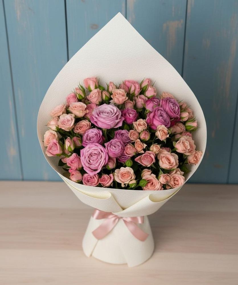 Букет цветов из: Розы в Варгаши