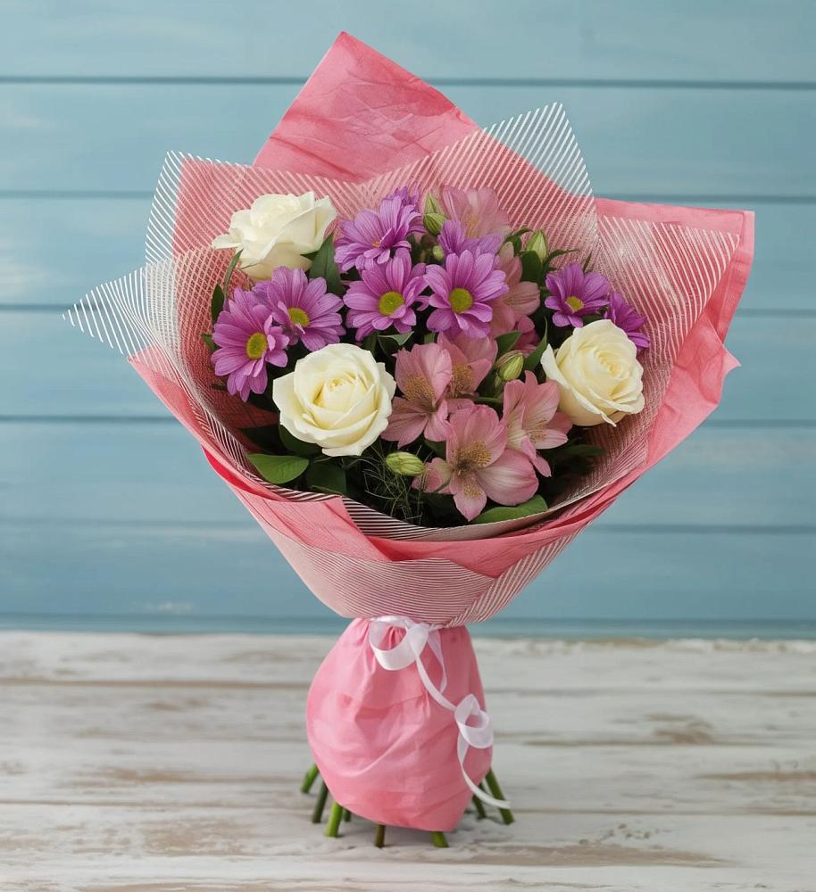 Букет цветов из: Герберы в Варгаши