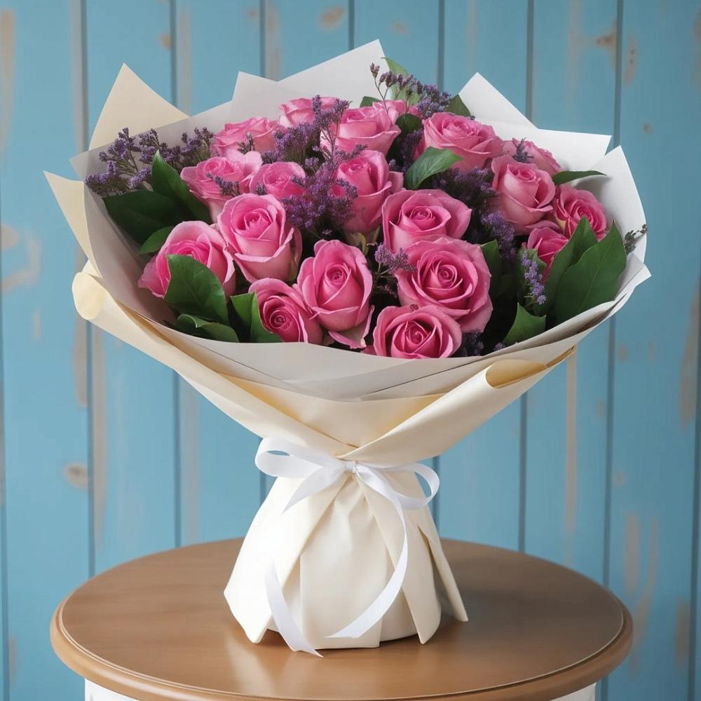 Букет цветов из: Розы в Варгаши